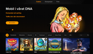 Skrmdump frn ELK Studios casinot Mobil 6000