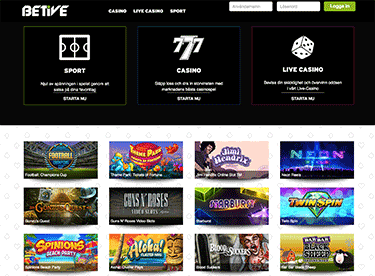 Betive hemsida