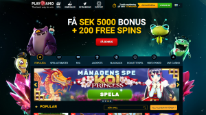 Skrmdump frn ELK Studios casinot Playamo Casino