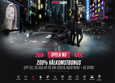 Spin Rider hemsida