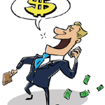 highroller som strör pengar