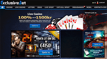 exclusive bet startsida