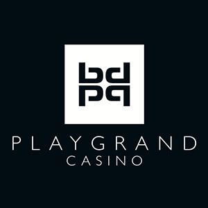 Play grand logo vit & svart