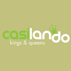 Casilando logo - Guldfärgad