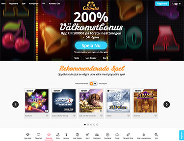 Casimba - Startsidan