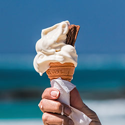 mjukglass på sommaren