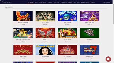 Joo Casino's spelutbud