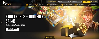 LV Bet's Hemsida