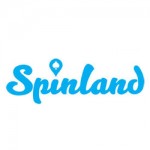 Spinland - Blå logotyp
