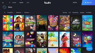 Twin Casino's spelutbud